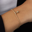 14K Gold Star Bracelet