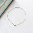 14K Gold Dainty Butterfly Bracelet