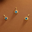 14K Gold Evil Eye Charm