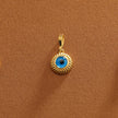 14K Gold Evil Eye Charm