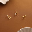 14K Gold Horseshoe Charm
