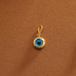 14K Gold Evil Eye Charm