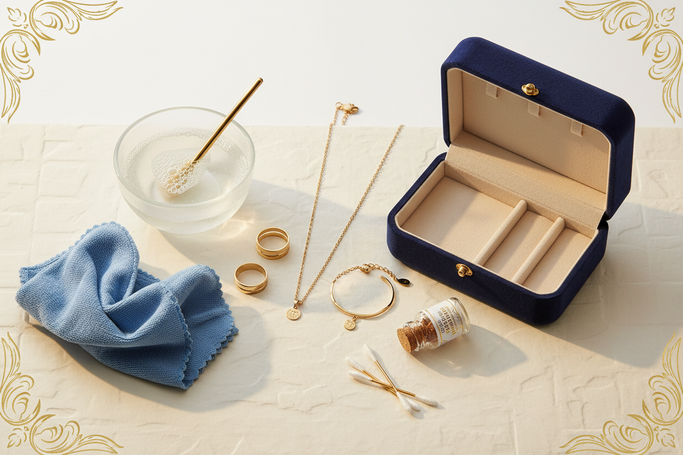 Simple care tricks for gold